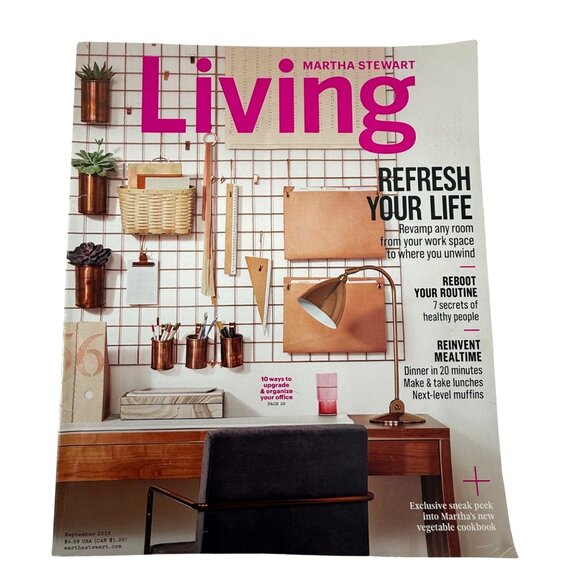 5 Martha Stewart Living Magazines 2016 2017 2018 Issues Christmas Valentine Day - Picture 2 of 15